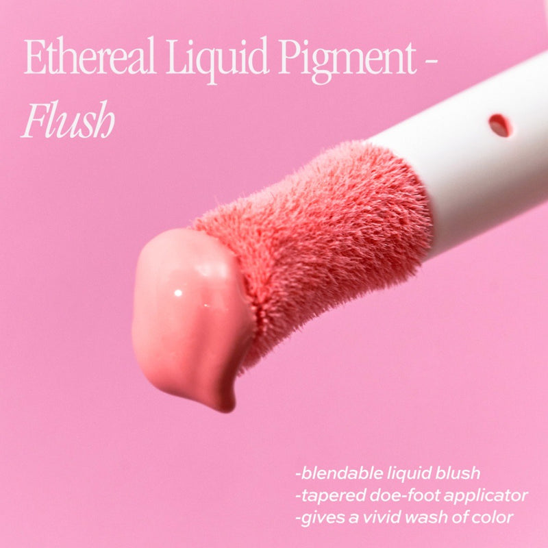 Liquid Pigment in Flush