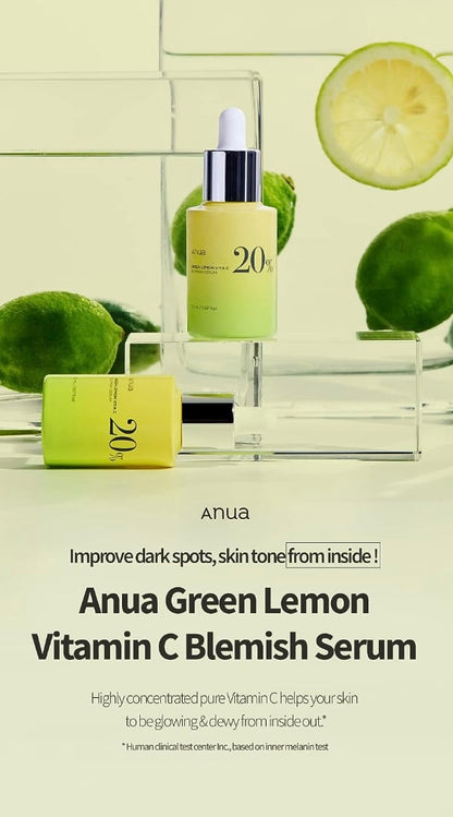 Anua Green Lemon Vita C Blemish Serum