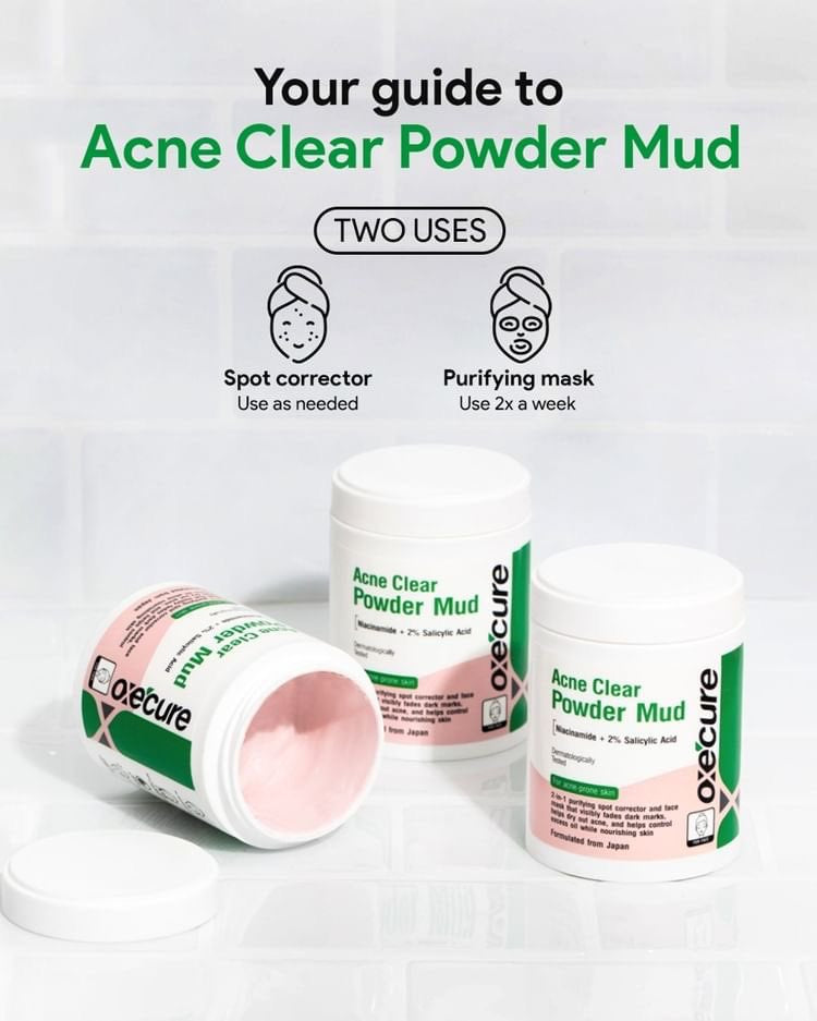 Acne Clear Powder Mud Jar