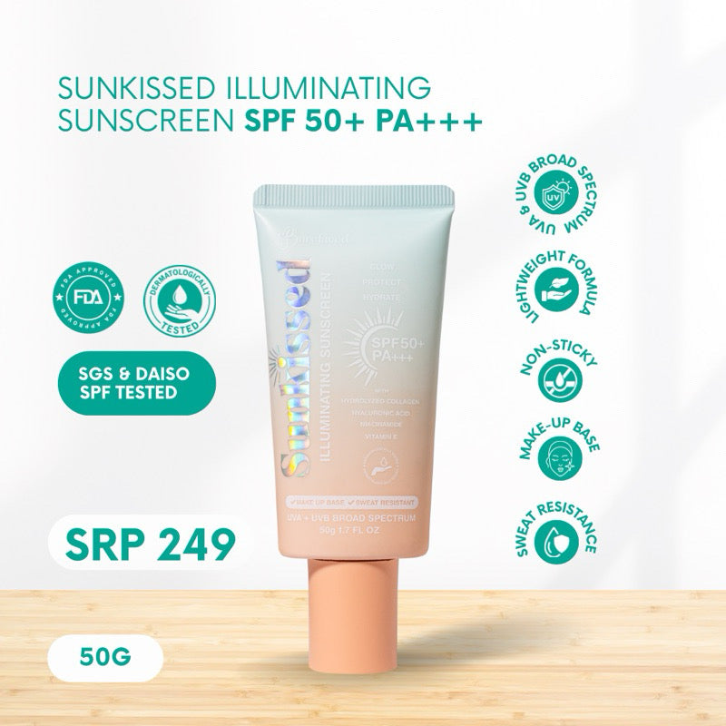 Sunkissed Illuminating Sunscreen