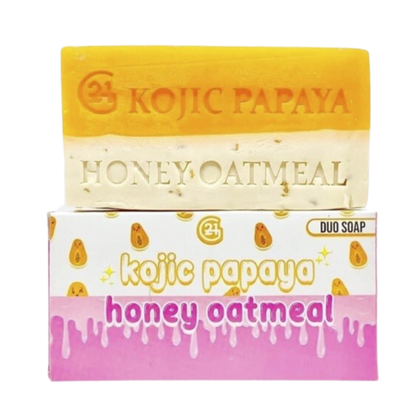 Kojic Papaya Honey Oatmeal Soap
