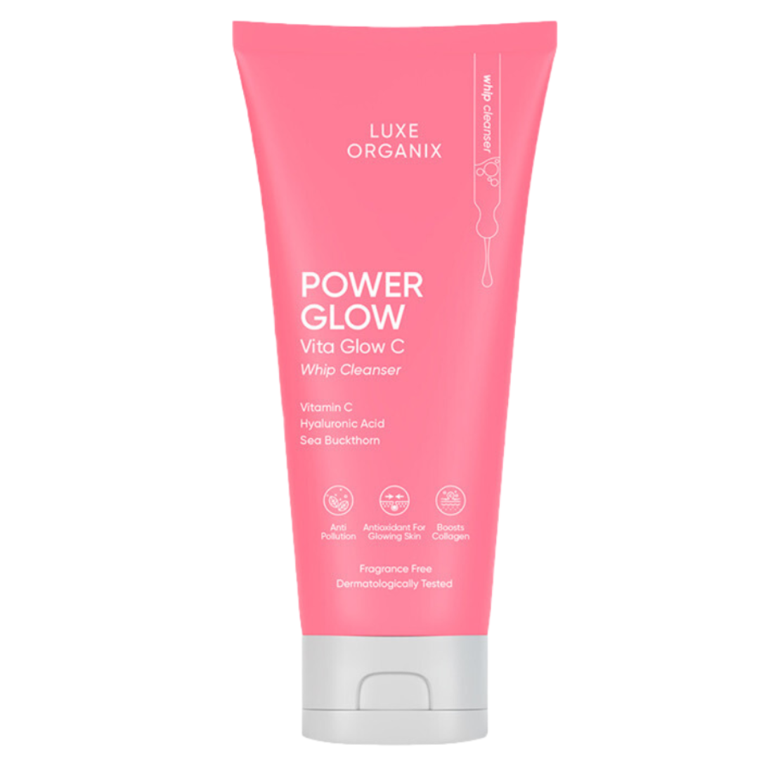 Luxe Organix Power Glow Whip Cleanser